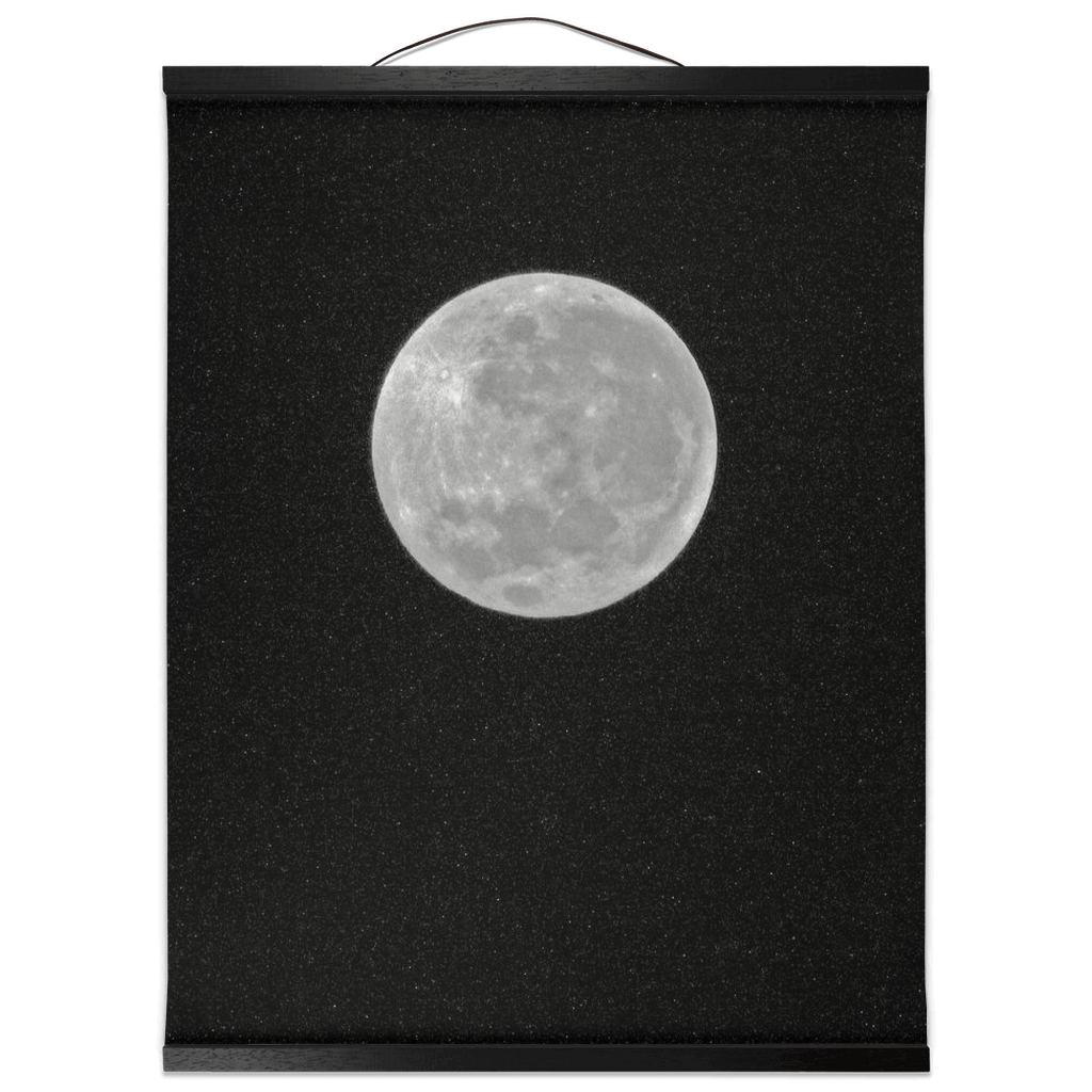 Full Moon Hanging Canvas Prints