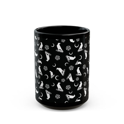 Witches and Crows Black Mug (11oz, 15oz)