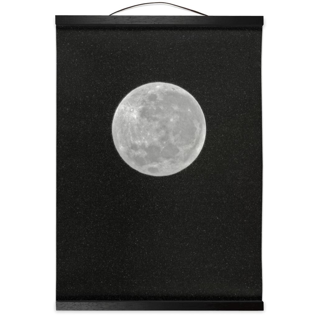 Full Moon Hanging Canvas Prints