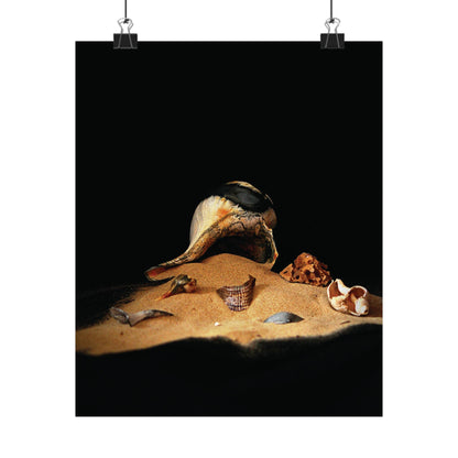 Fantasy Beach Satin Posters