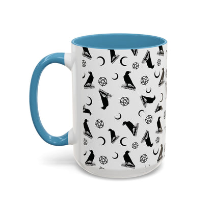Witches and Crows Accent Coffee Mug (11, 15oz)