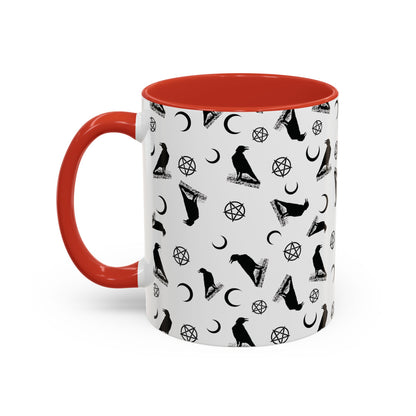 Witches and Crows Accent Coffee Mug (11, 15oz)