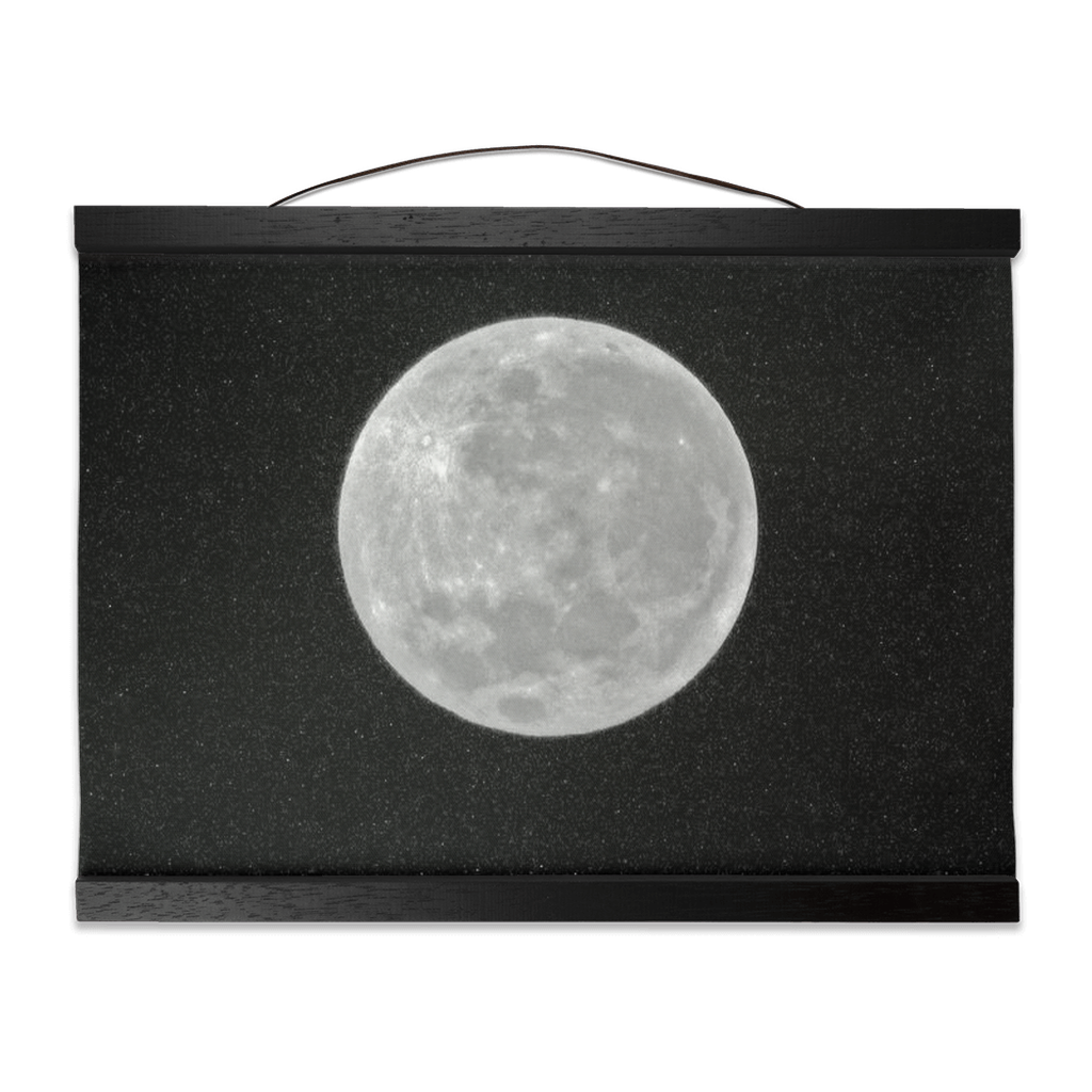 Full Moon Hanging Canvas Prints