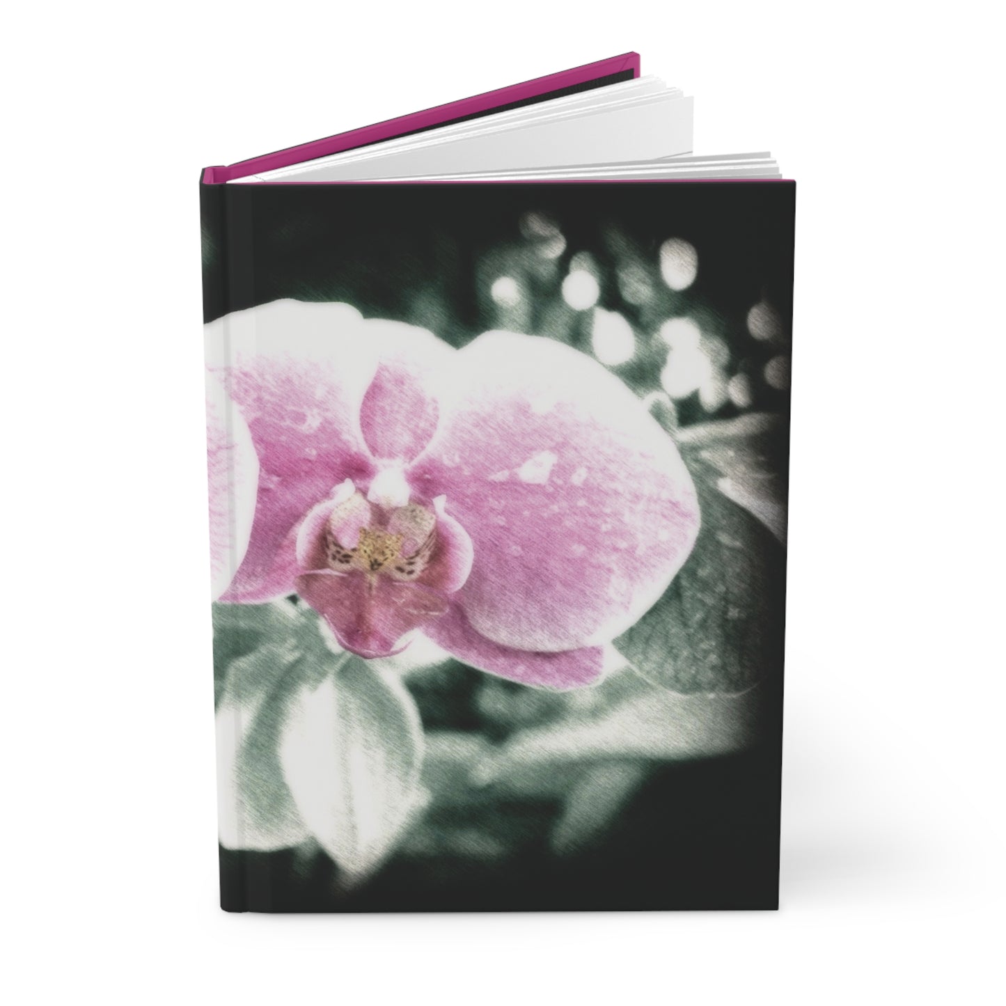Orchid Hardcover Journal