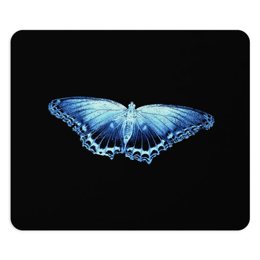 Butterfly Blues Mouse Pad