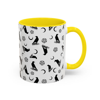 Witches and Crows Accent Coffee Mug (11, 15oz)