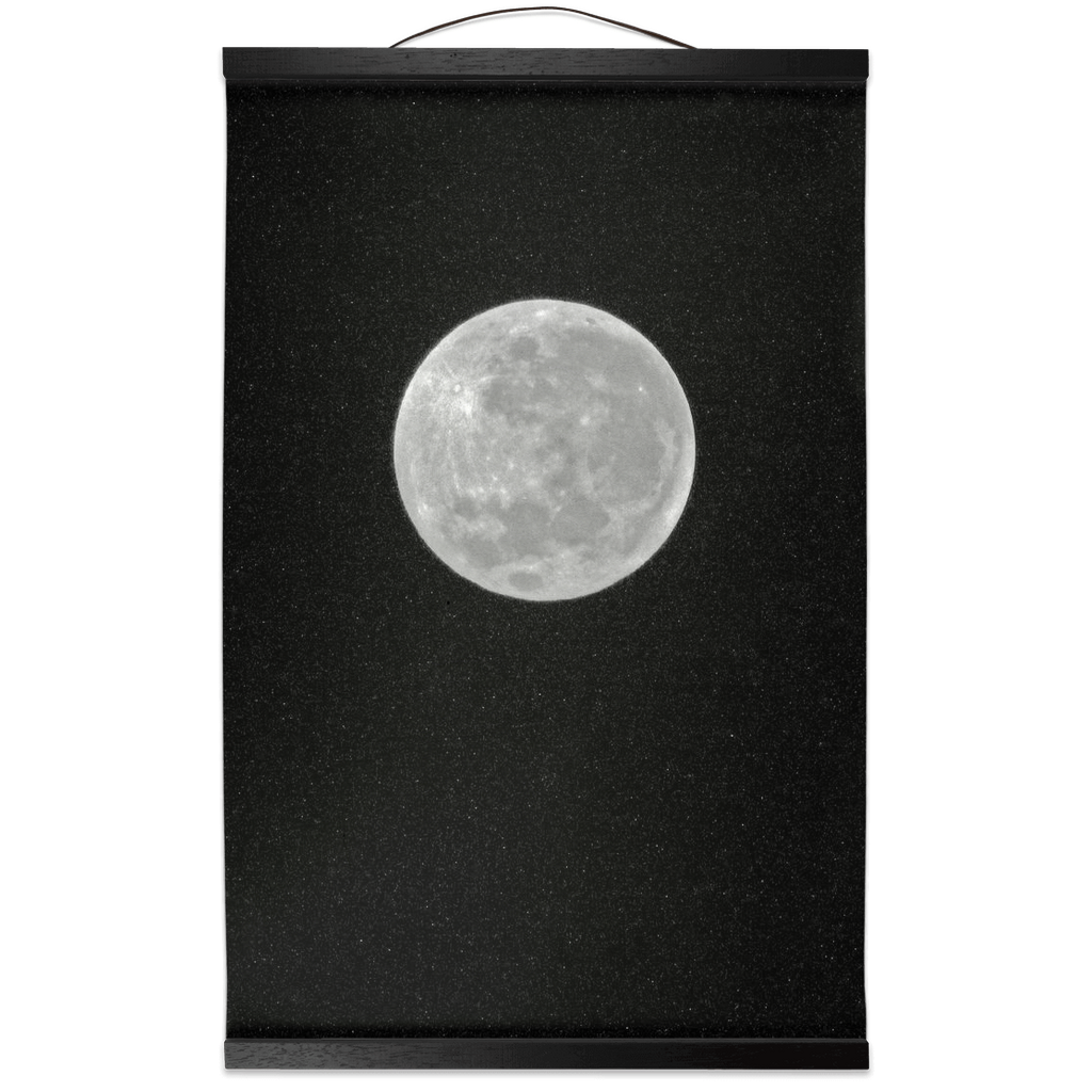 Full Moon Hanging Canvas Prints