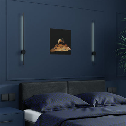 Fantasy Beach Satin Posters