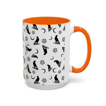 Witches and Crows Accent Coffee Mug (11, 15oz)