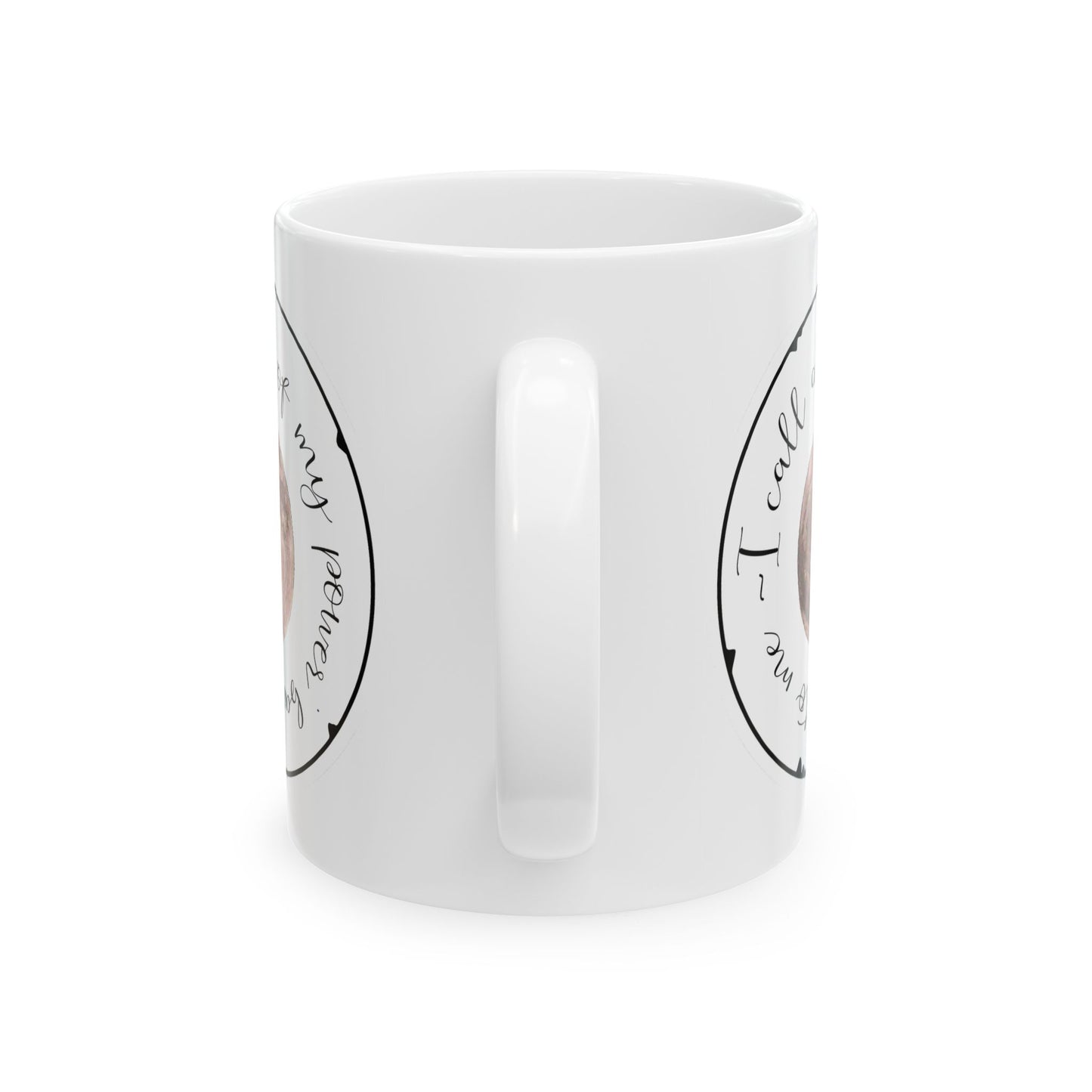 Call My Power Back White Ceramic Mug, (11oz, 15oz)