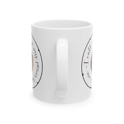 Call My Power Back White Ceramic Mug, (11oz, 15oz)