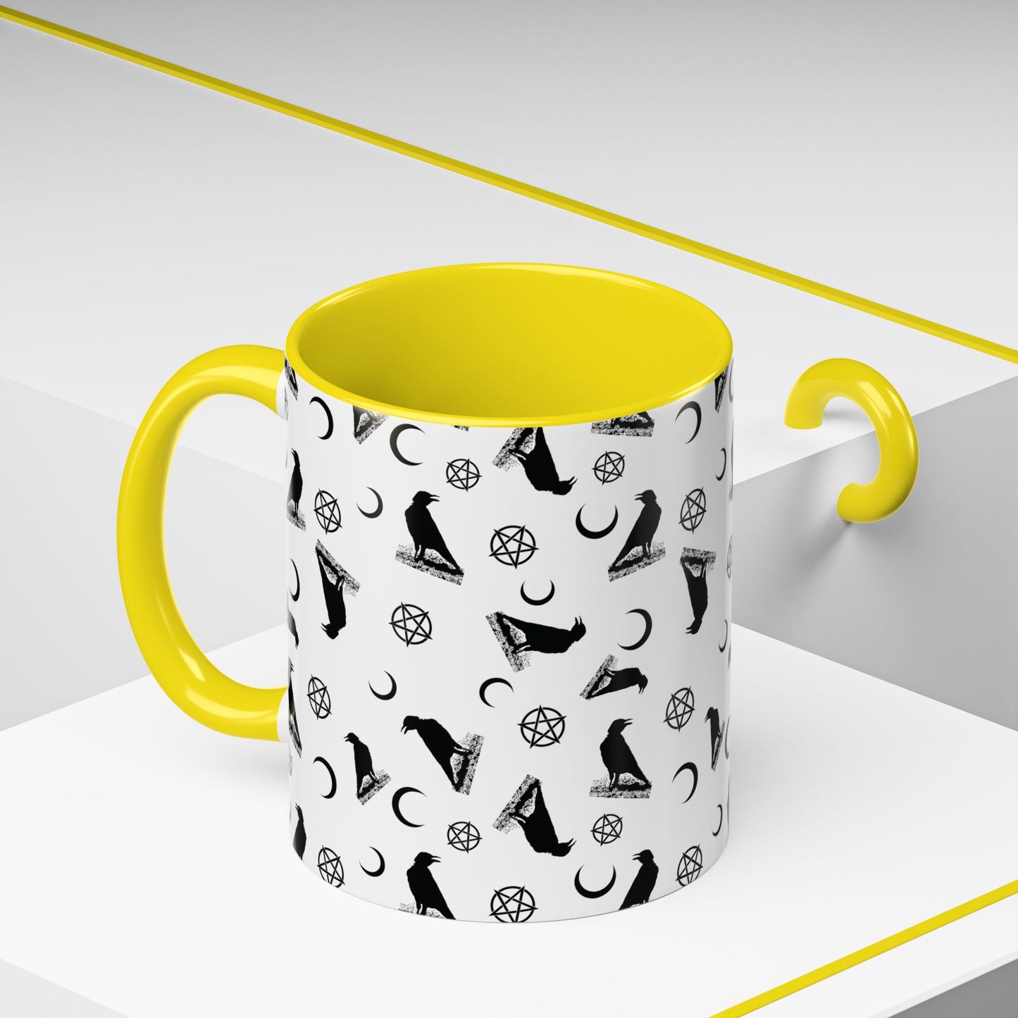 Witches and Crows Accent Coffee Mug (11, 15oz)