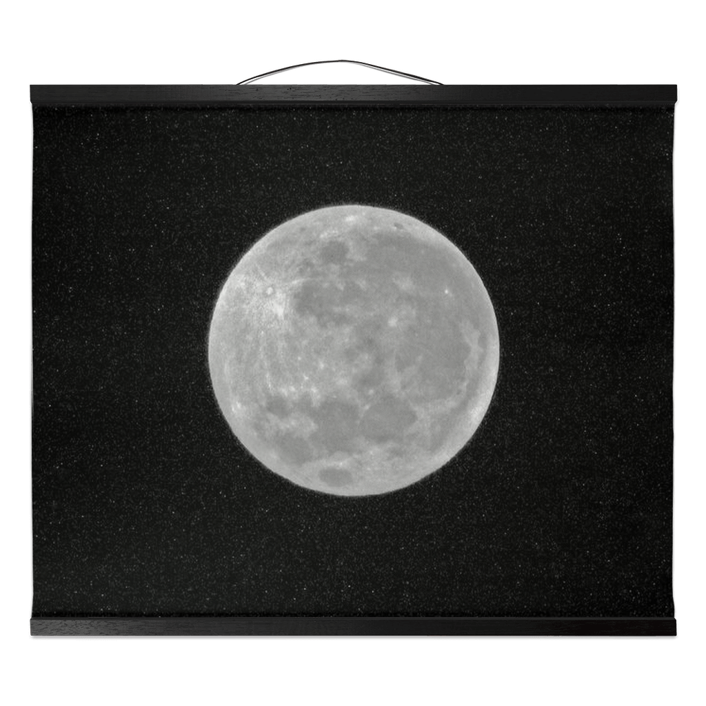 Full Moon Hanging Canvas Prints