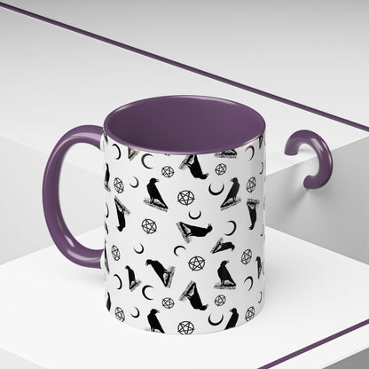 Witches and Crows Accent Coffee Mug (11, 15oz)