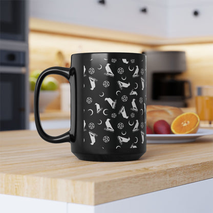 Witches and Crows Black Mug (11oz, 15oz)