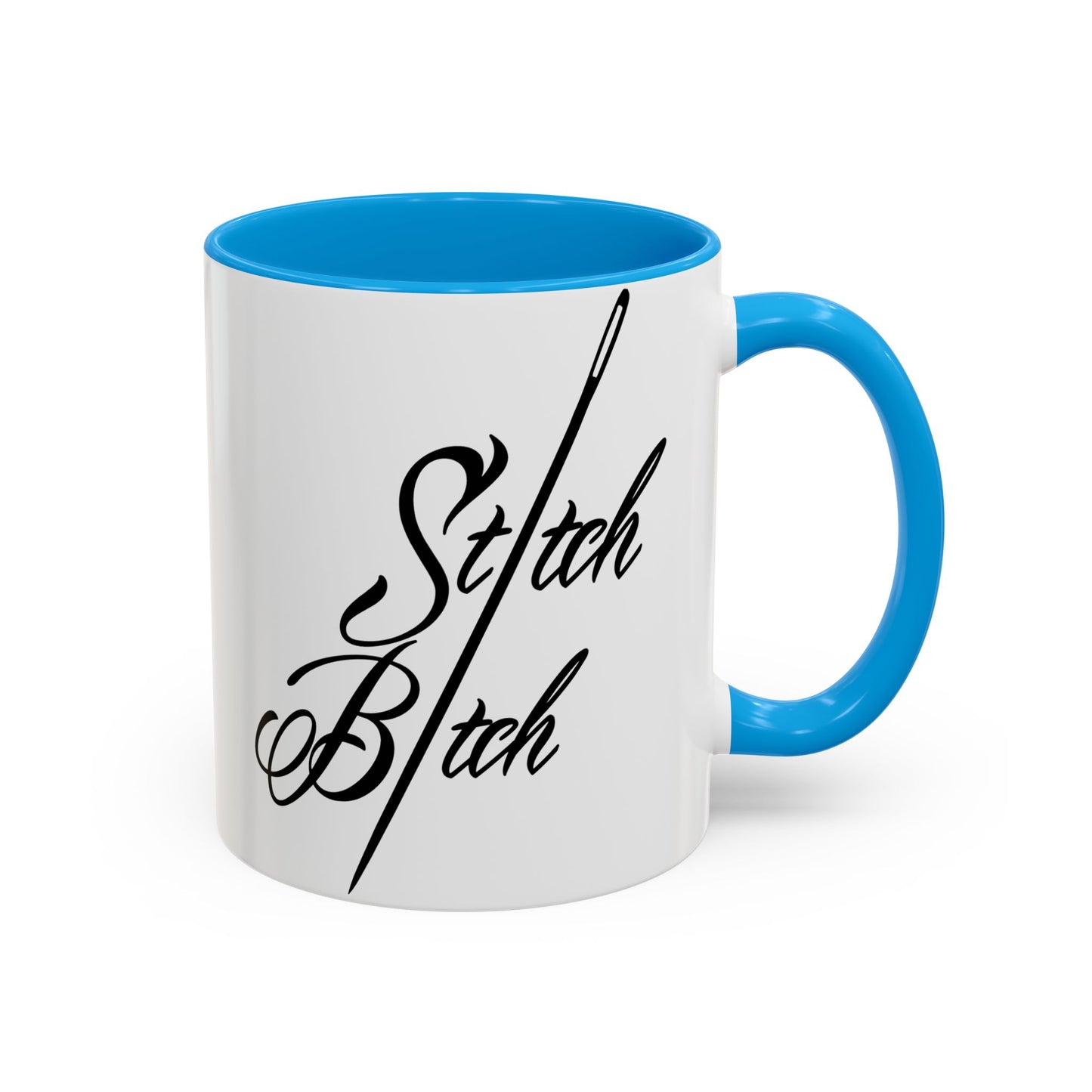 Stitch Bitch Colorful Mugs (11oz, 15oz)