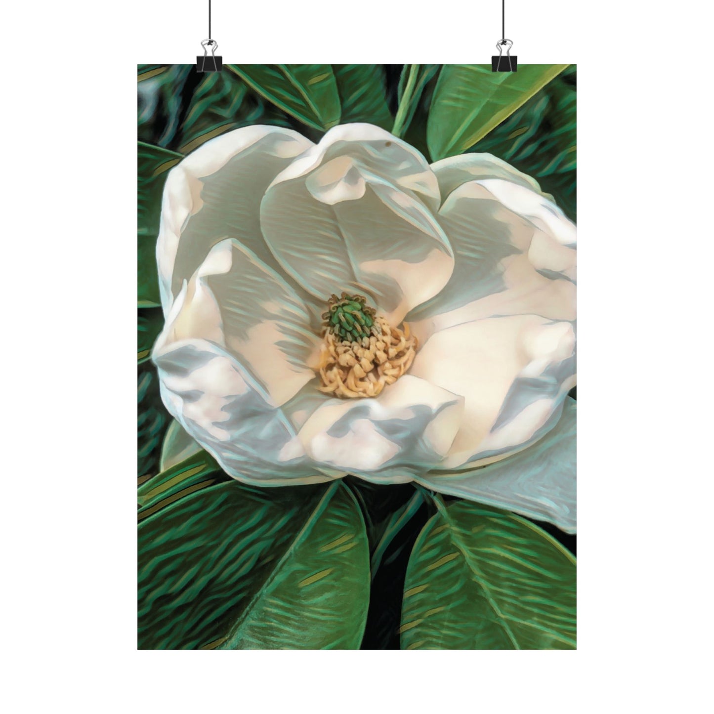 Magnolia Matte Vertical Posters