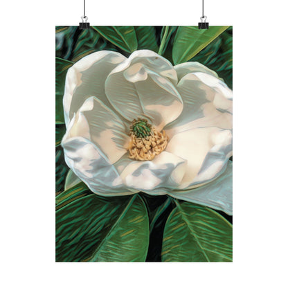 Magnolia Matte Vertical Posters
