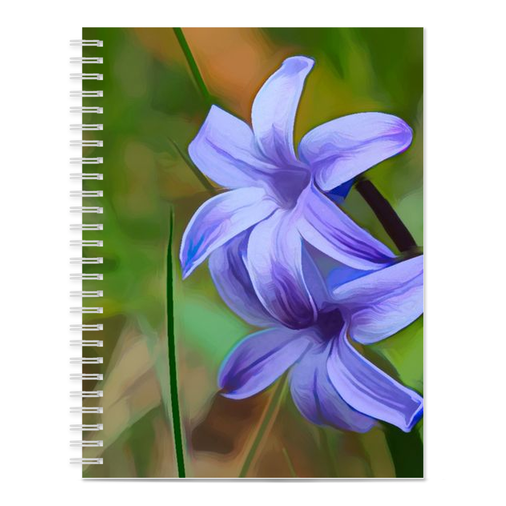 Purple Hyacinth Notebooks