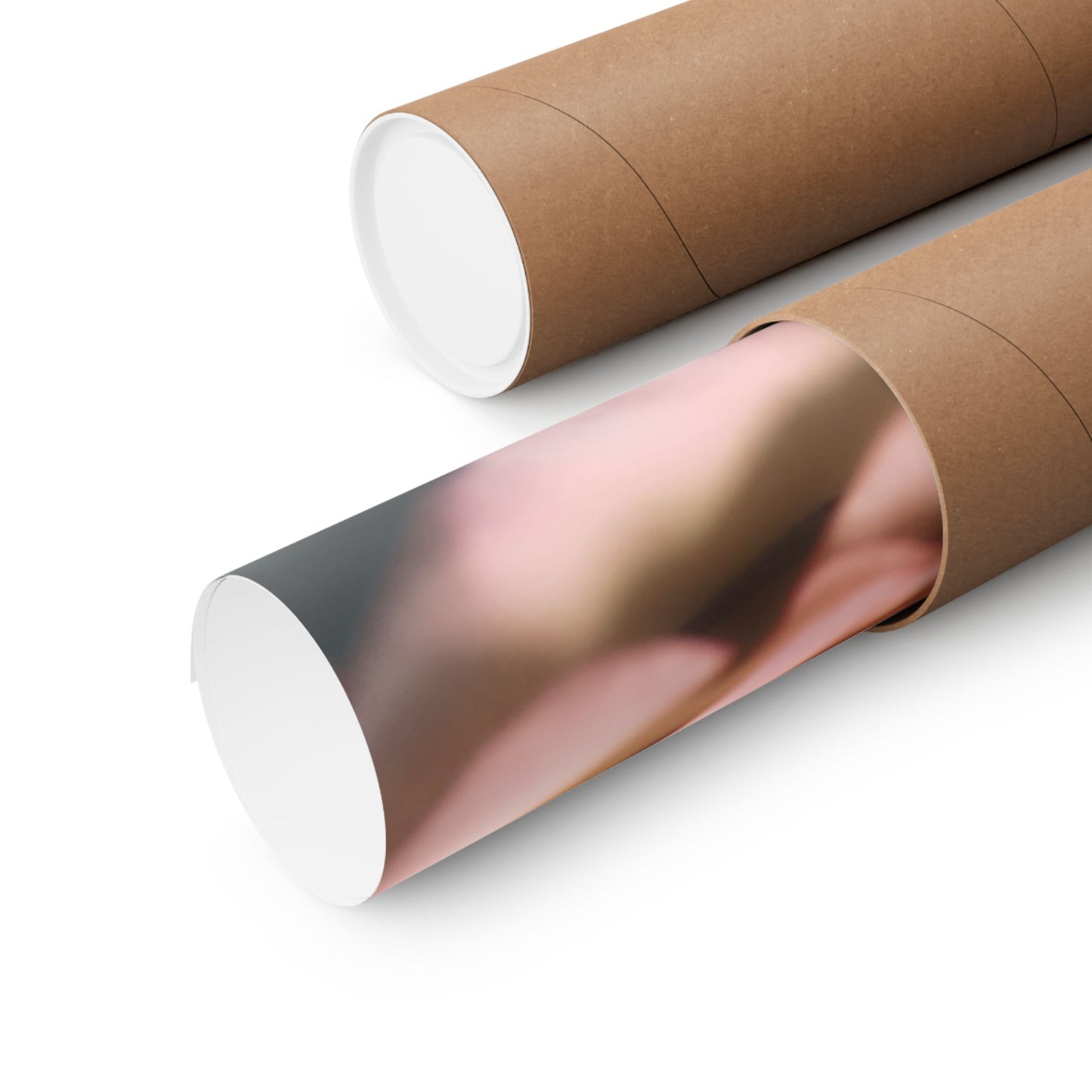 Romance Pink Rose Matte Posters