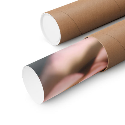 Romance Pink Rose Matte Posters