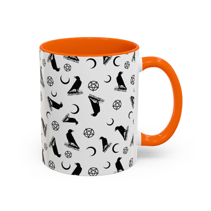 Witches and Crows Accent Coffee Mug (11, 15oz)