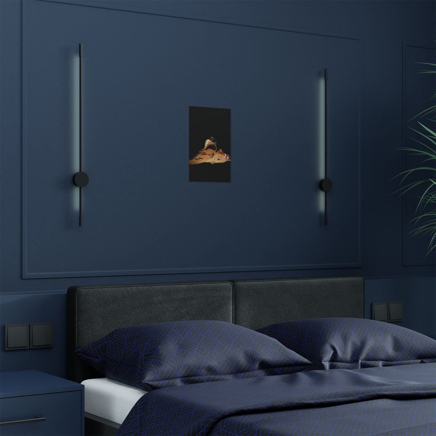 Fantasy Beach Satin Posters