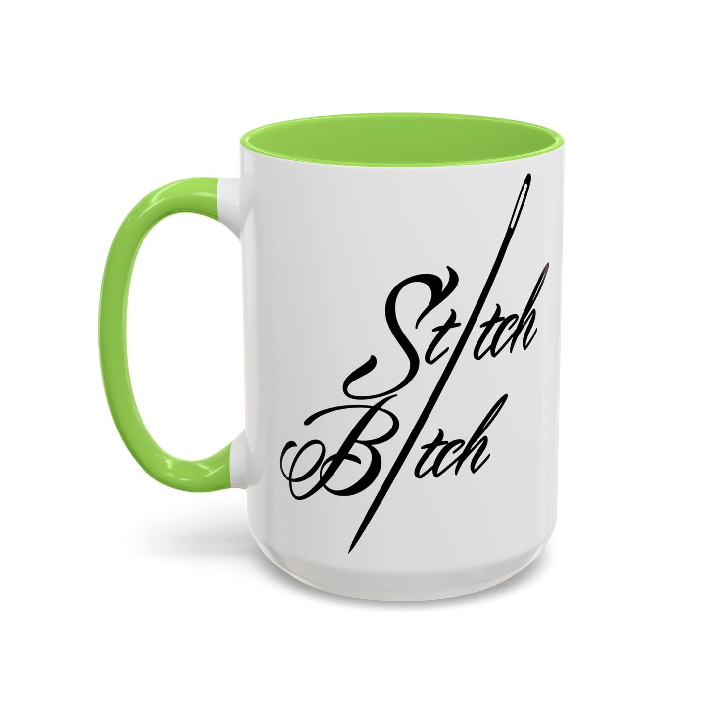 Stitch Bitch Colorful Mugs (11oz, 15oz)