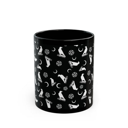 Witches and Crows Black Mug (11oz, 15oz)