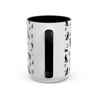 Witches and Crows Accent Coffee Mug (11, 15oz)