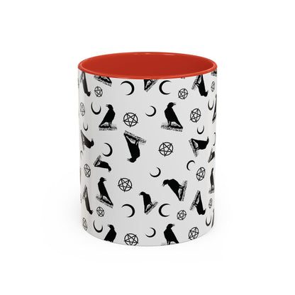 Witches and Crows Accent Coffee Mug (11, 15oz)