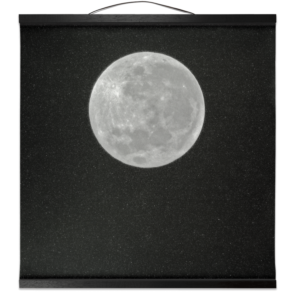 Full Moon Hanging Canvas Prints