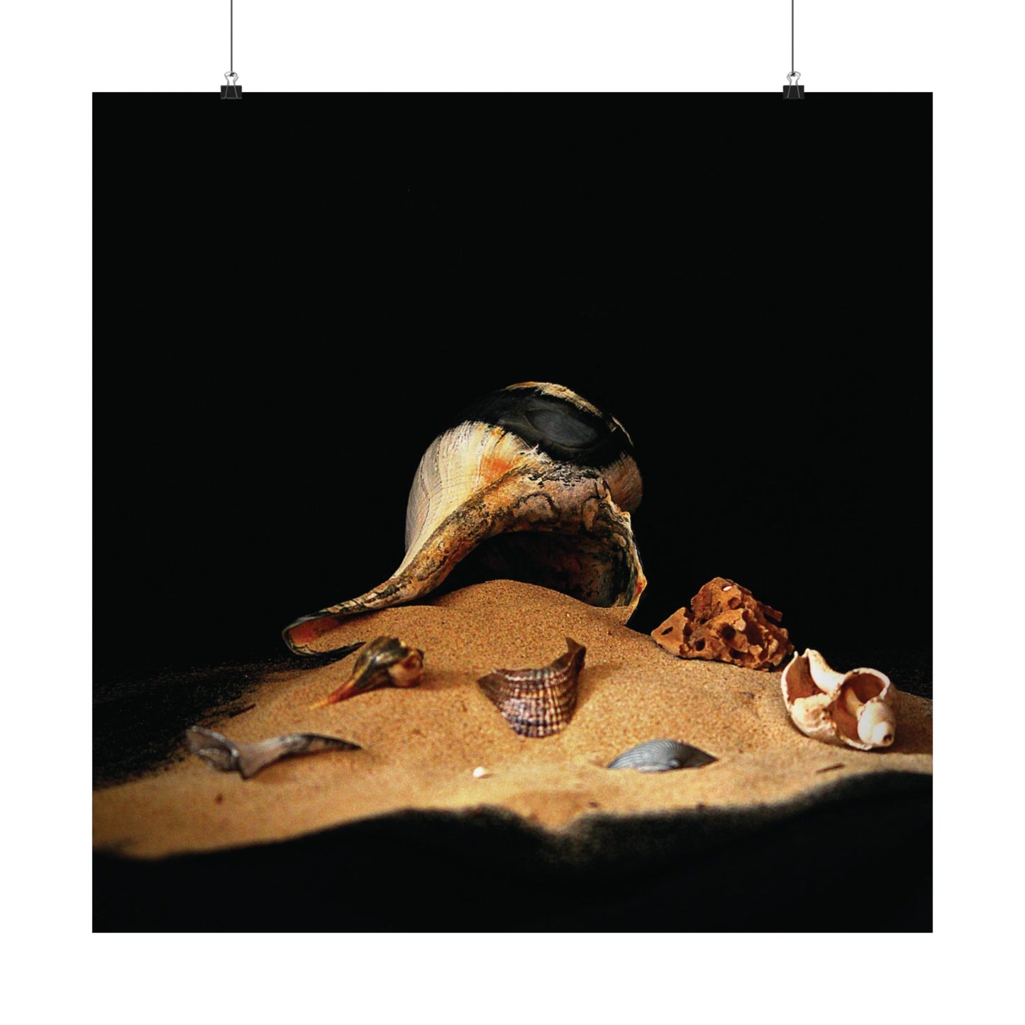 Fantasy Beach Satin Posters