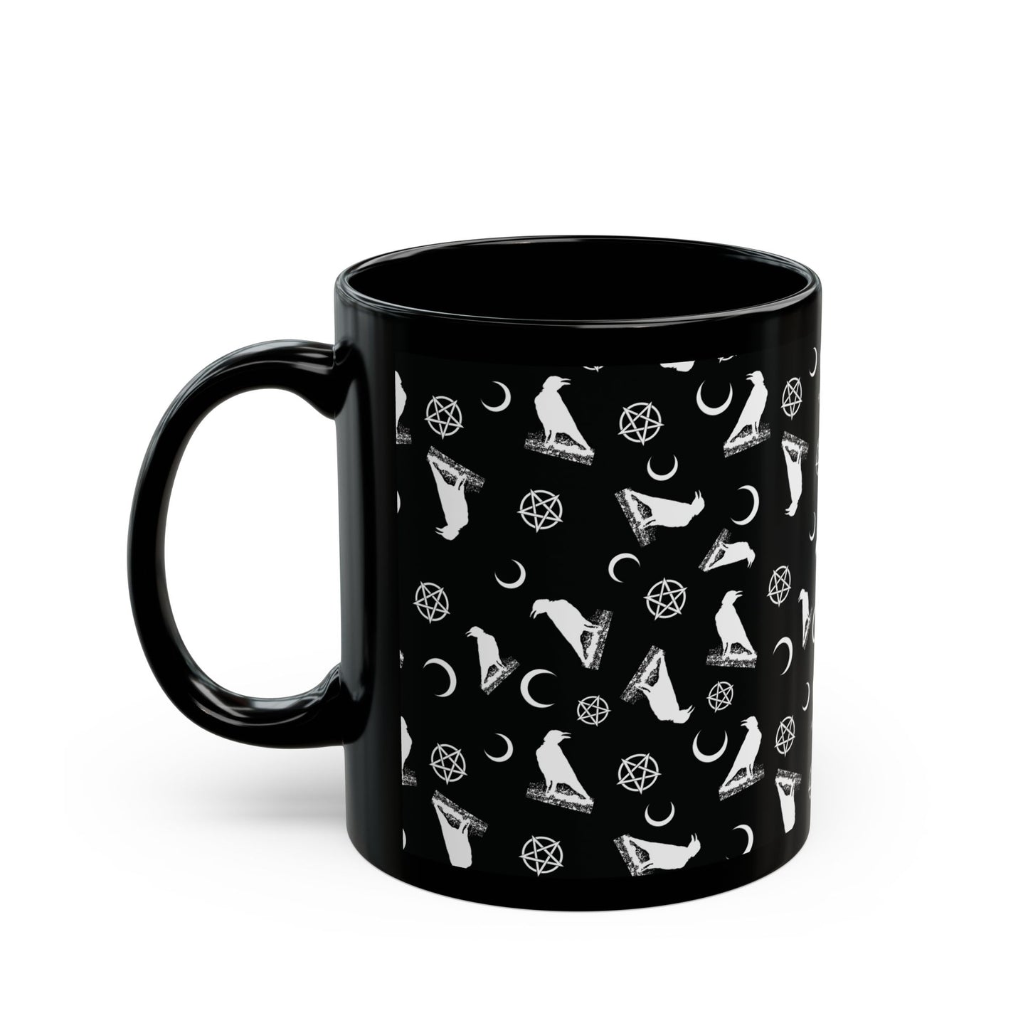 Witches and Crows Black Mug (11oz, 15oz)