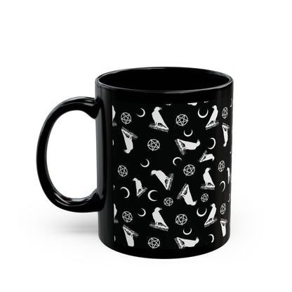 Witches and Crows Black Mug (11oz, 15oz)