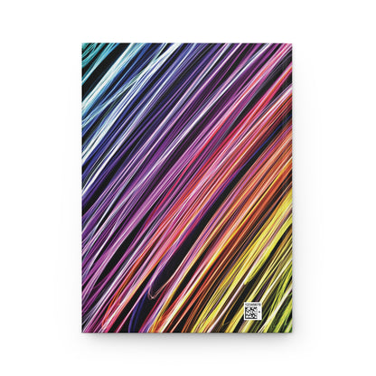 Rainbow Scribbles Hardcover Journal