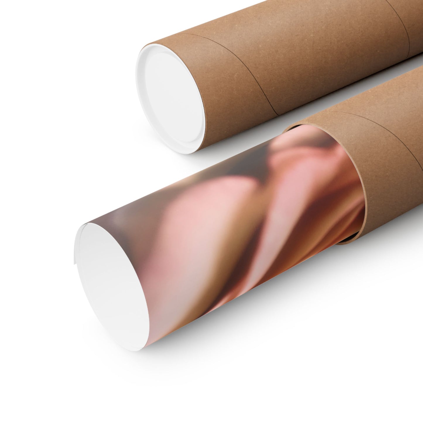 Romance Pink Rose Matte Posters