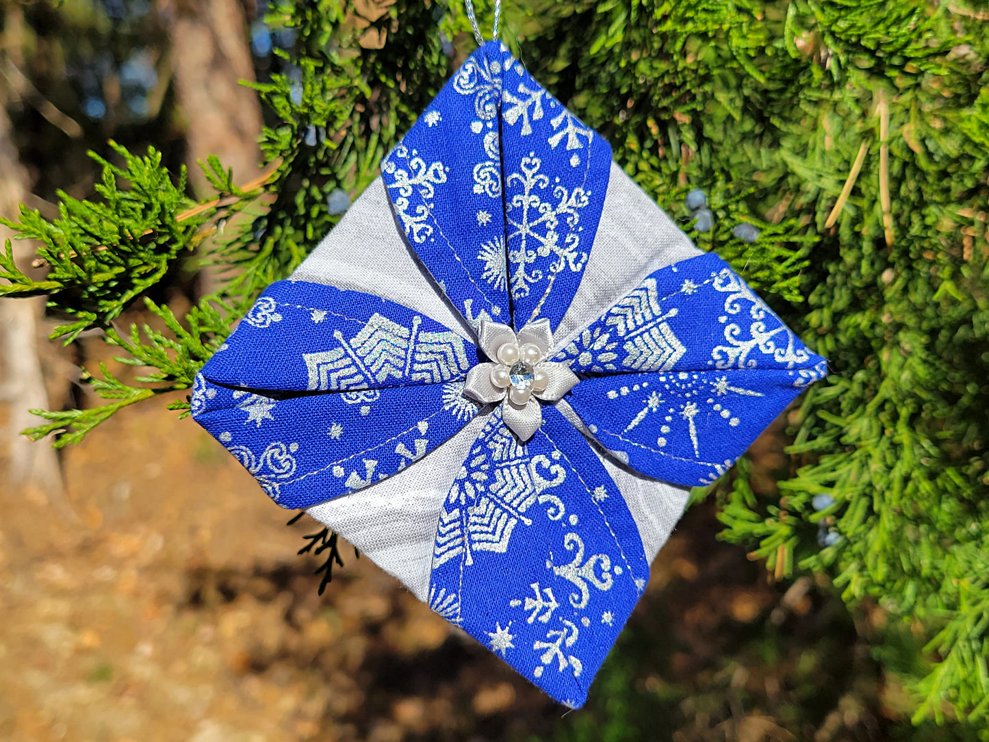 Snowflake Holiday Ornament