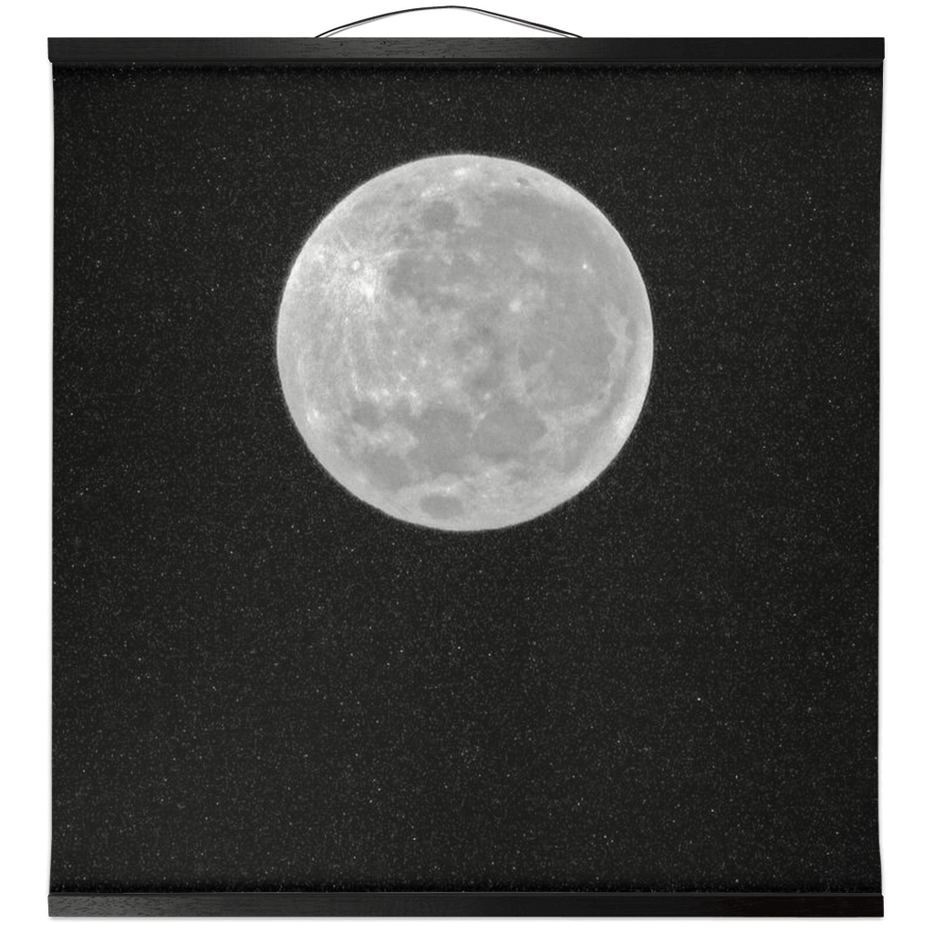 Full Moon Hanging Canvas Prints