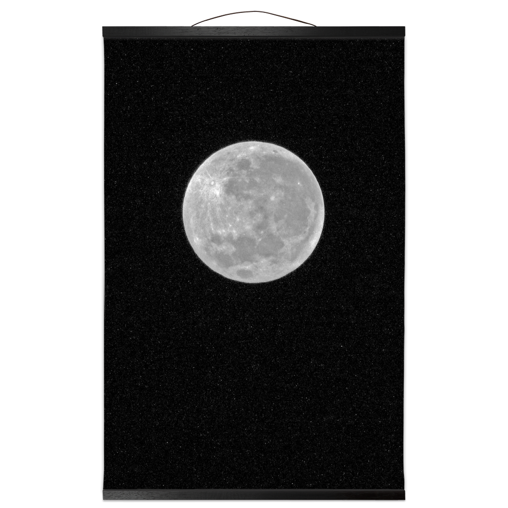 Full Moon Hanging Canvas Prints