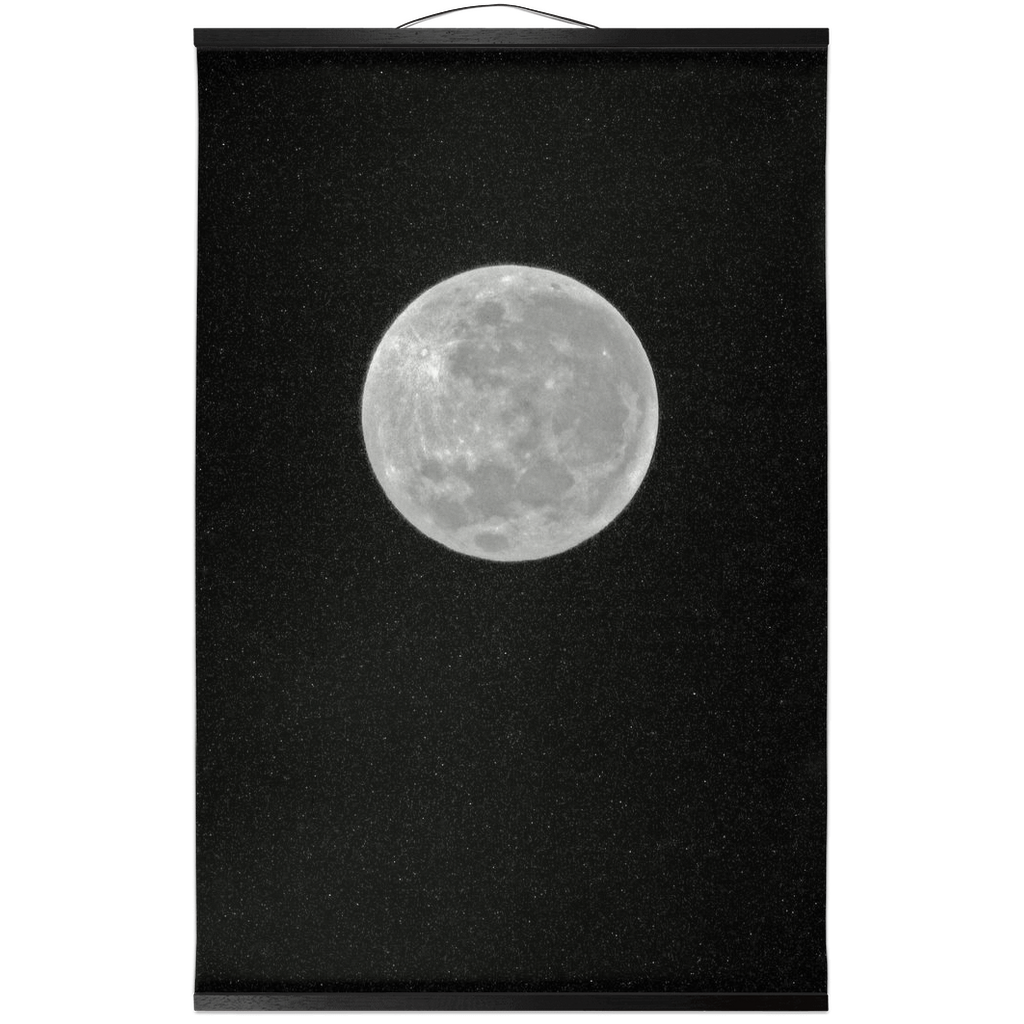 Full Moon Hanging Canvas Prints