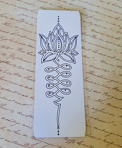 Marcapáginas de cartulina lisa