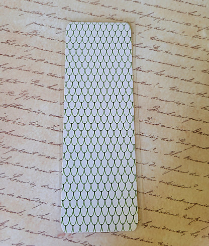 Marcapáginas de cartulina lisa