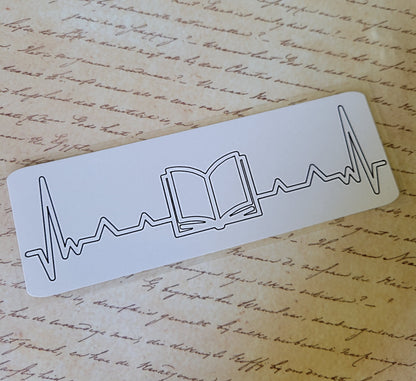 Marcapáginas de cartulina lisa