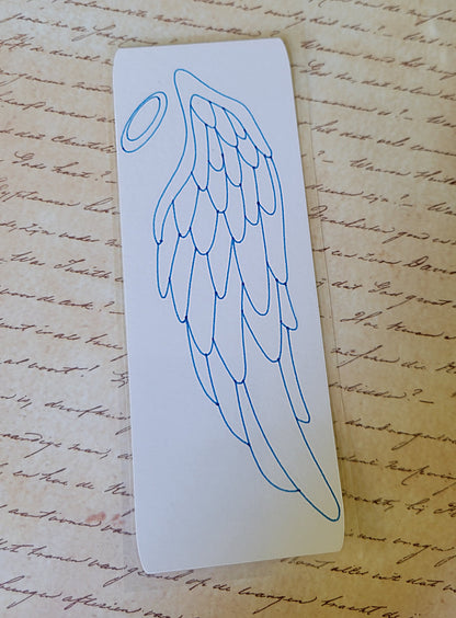 Marcapáginas de cartulina lisa