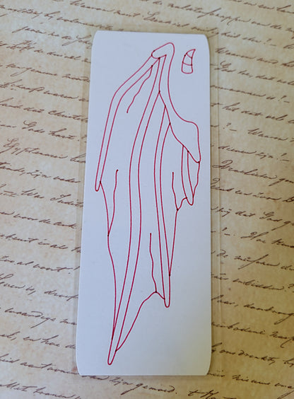 Marcapáginas de cartulina lisa