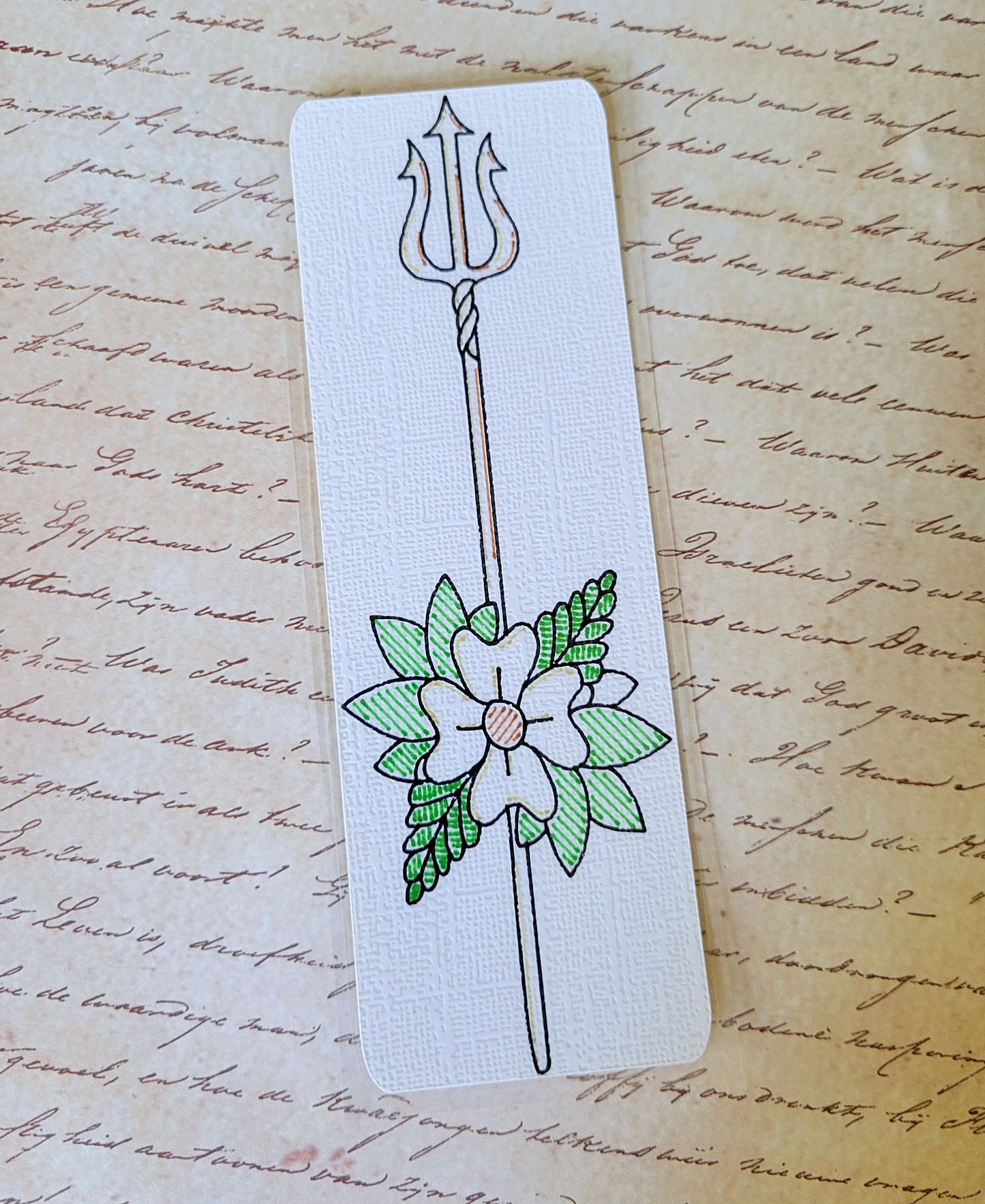 Textured Cardstock Bookmarks