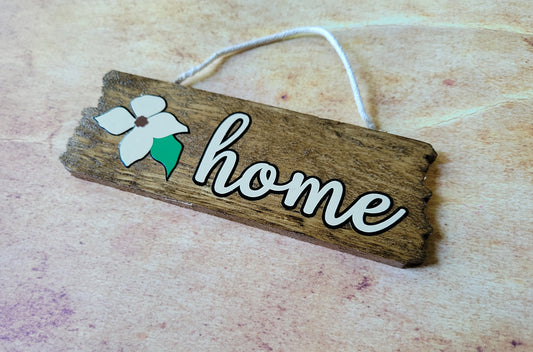 Dogwood Flower Home Sign