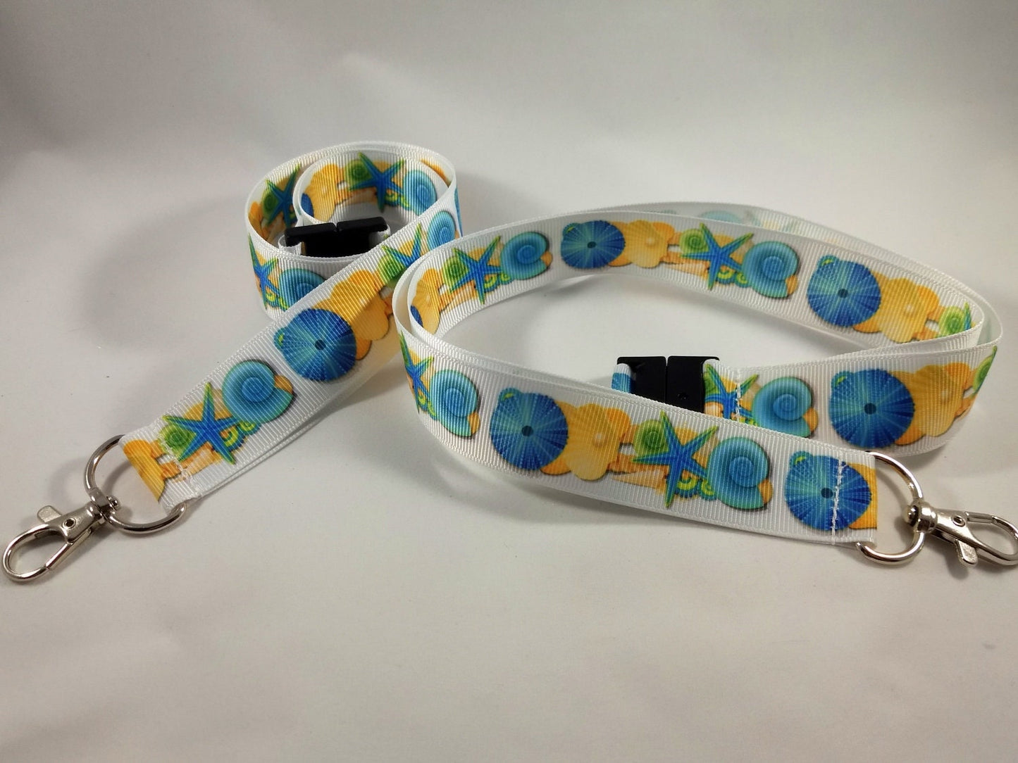 Seashell Ribbon Lanyard