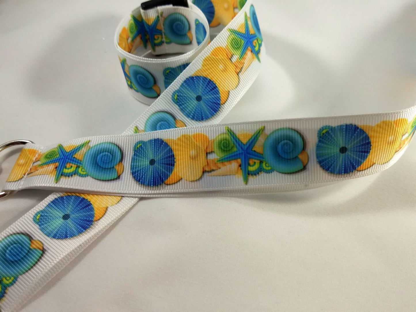 Seashell Ribbon Lanyard